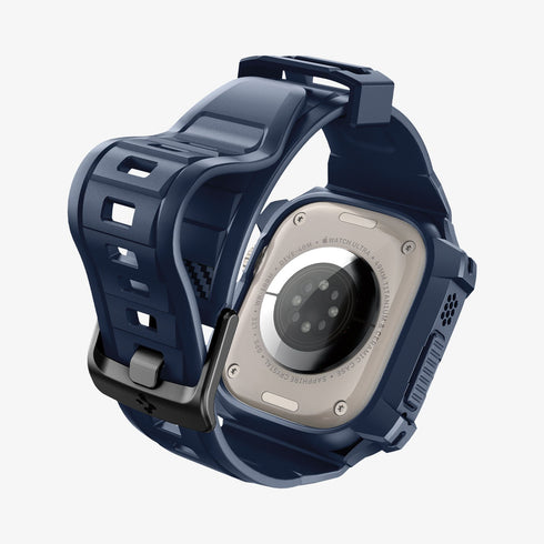ACS05460 - Apple Watch Series (Apple Watch (49mm)) in matte black showing the front